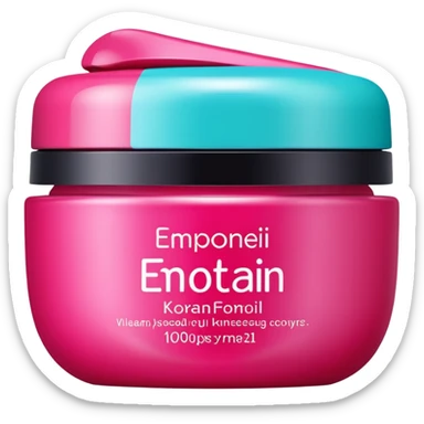 corean cosmetics sticker