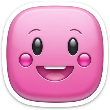 pink girly chrome internet sticker