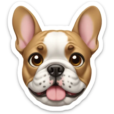frenchie dog  sticker