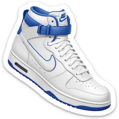 Nike air shoes white sticker