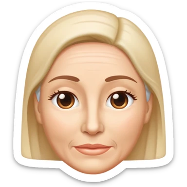 face representing Instant lifting & wrinkle reduction sticker