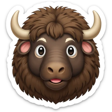 Musk Ox sticker
