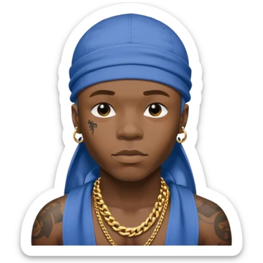 DaBaby the rapper more thug but not too nigga sticker