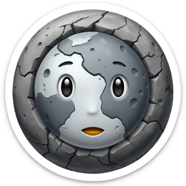 Planet in solar system Mercury  sticker