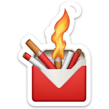cigarette marlboro sticker
