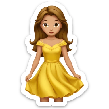 belle beauty and the beast sticker