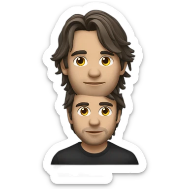 Orelsan et gringe sticker