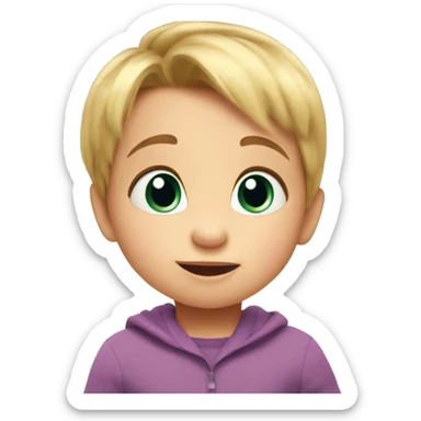 baby riley face from inside out 2 movie sticker