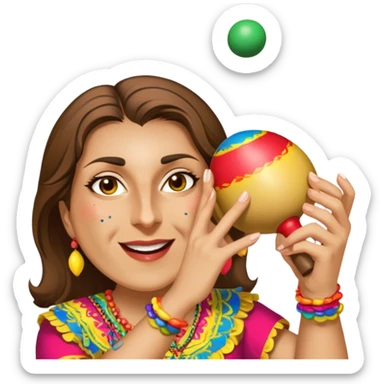 Maraca Player sticker