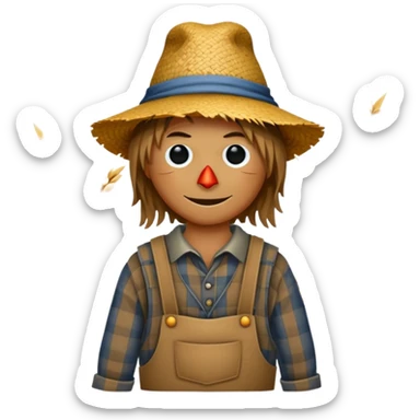 scarecrow sticker