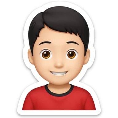 5 year old shinchan nohara cartoon sticker