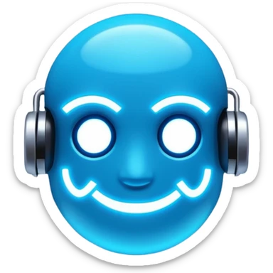 Neon cyberpunk style emoji, glowing terminal cursor with electric effects, futuristic hacker aesthetic sticker