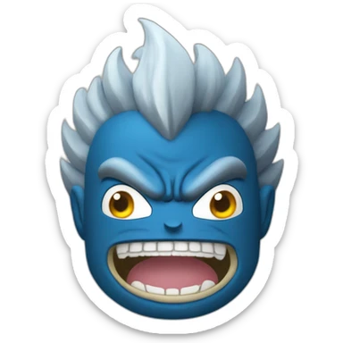 kraken mashup vegeta sticker