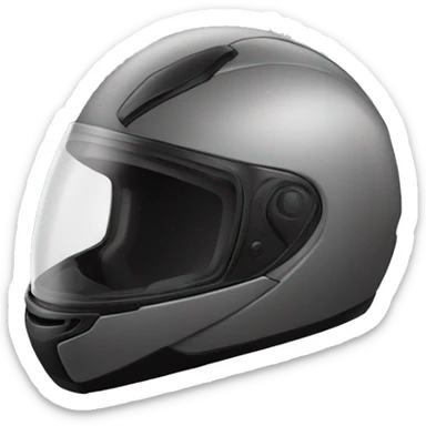 Motorcycle helmet sticker