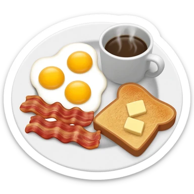 breakfast sticker