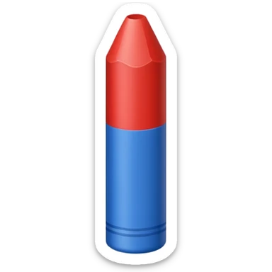 white crayon , blue crayon , red crayon sticker