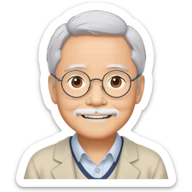 hayao miyazaki sticker