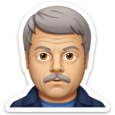 Oliver Reed sticker