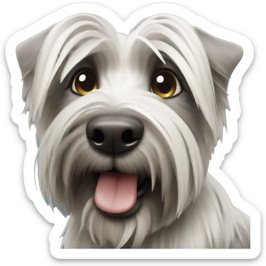 Skye Terrier dog sticker