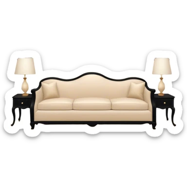 beige room filled with classic show house furniture with ears of all skin colors protruding from the wall as wallpaper every 6 inches apart both up and down sticker