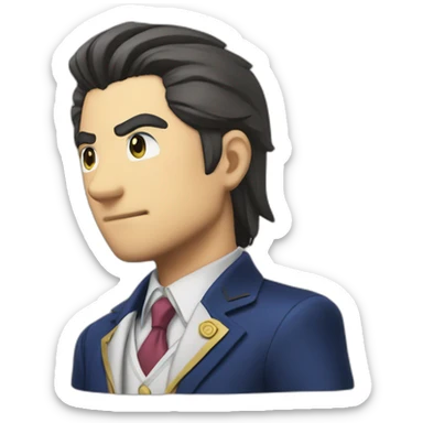 ace attorney sticker