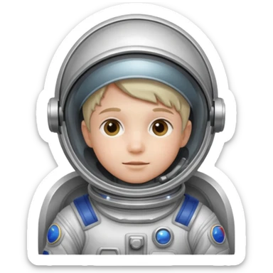 Space Suit Kid sticker