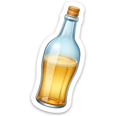 Cheers bottle sticker