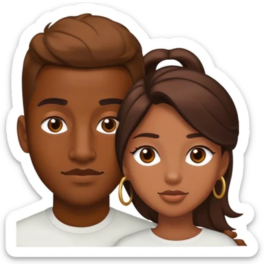 Brian and Sasha sticker