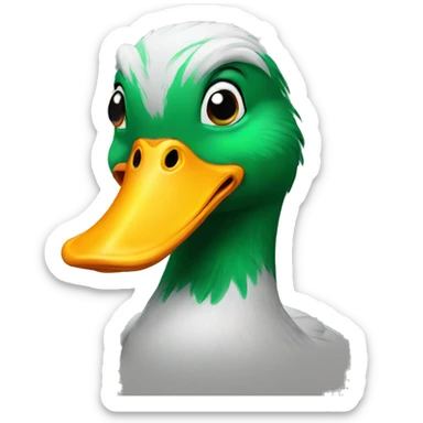 Duck  sticker