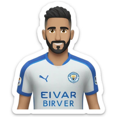 riyad Mahrez sticker