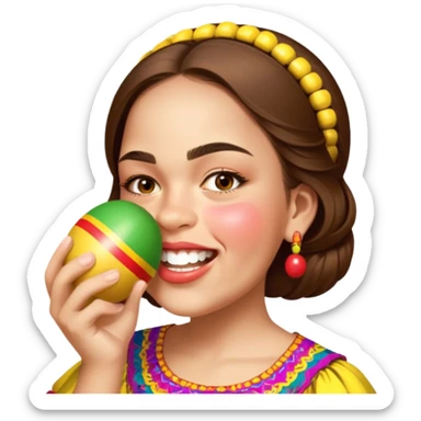 Maraca Player sticker