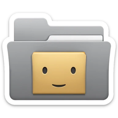 folder macos sticker