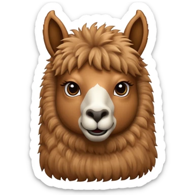 Llama sticker