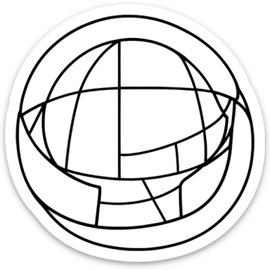 competitive VS logo sticker