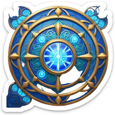 Doctor strange energy shield  sticker