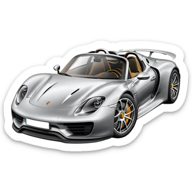 porshe 918 spyder sticker