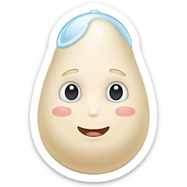 human penis and testicles long and thick light white skin sticker