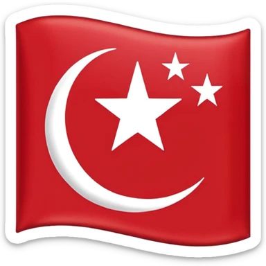 Flag of Ottoman Empire sticker
