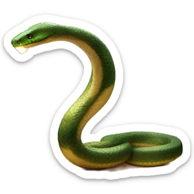A snake on a desk. The snakes head should be replaced with a lamp. The snakes tail should be connected to a battery sticker