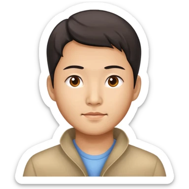 china citizens photorealistic sticker