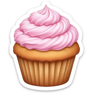 pink vanilla muffin sticker