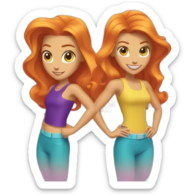 Totally Spies sticker