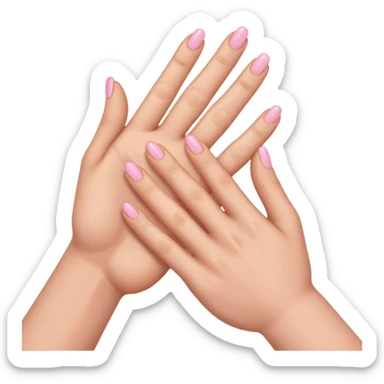 Pinky promise sticker