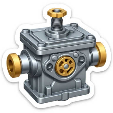 Car Engine Valve sticker