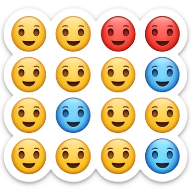 Iso 18 emoji sticker