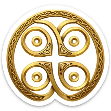 Celtic Triskelion sticker