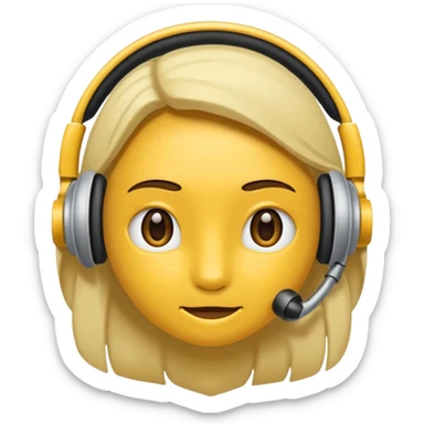 Белые наушники на них бантики в низу без  человека sticker