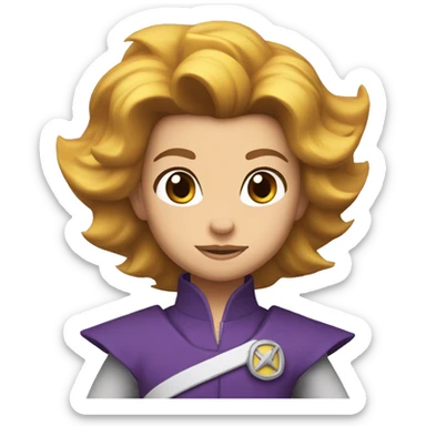 sofia the first super saiyan sticker