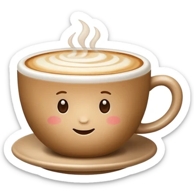 small Cappuccino sticker