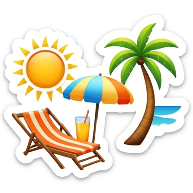 Summer  sticker